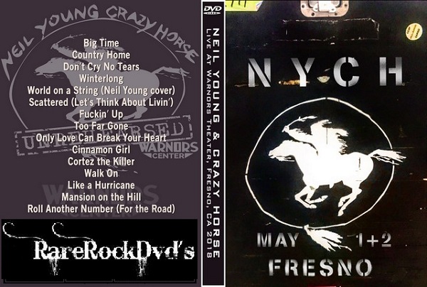 Neil Young – Crazy Horse Fresno California 2018 DVD