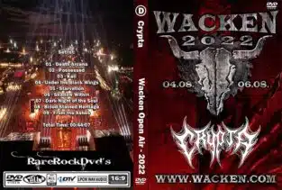 Crypta - Live Wacken Germany 2022 DVD 1 Crypta - Live Wacken Germany 2022 DVD