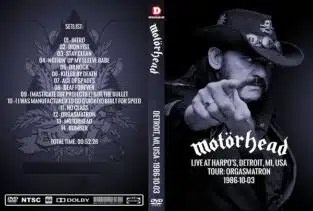 Motorhead - Live at Harpo Detroit 1986 DVD 1 MOTORHEAFD
